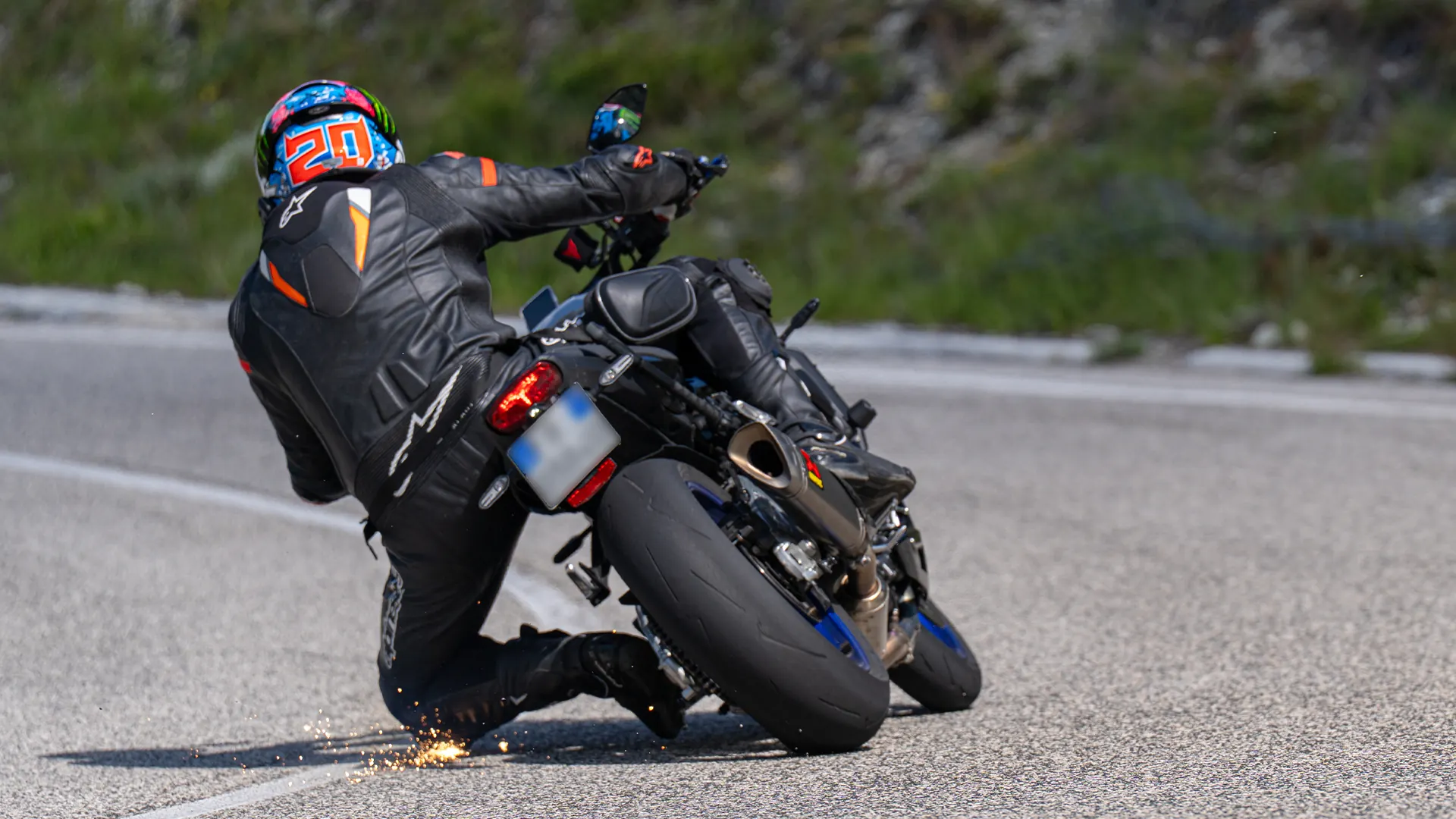Motociclista fotografato a Capannelle - FotoMoto.Click